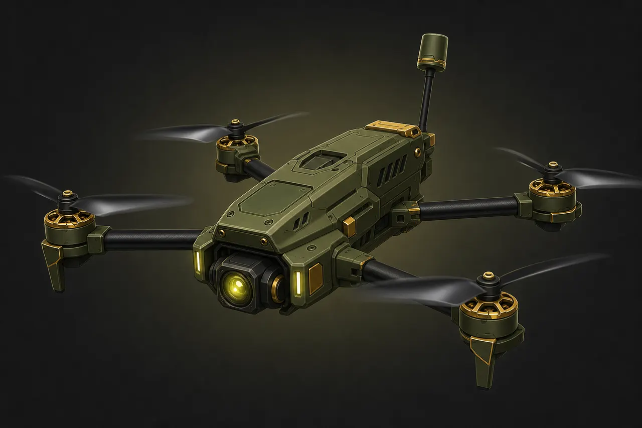Военный FPV-дрон